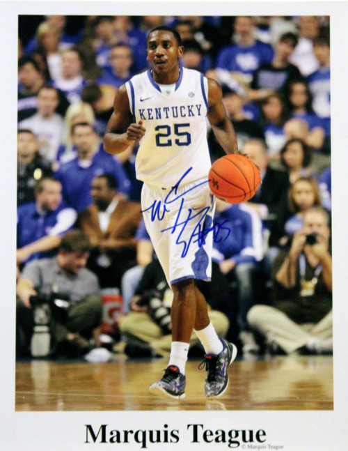 Marquis Teague handsigned by Marquis Teague