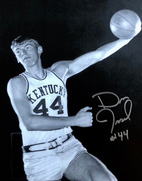 Dan Issel B&W Hook Shot
