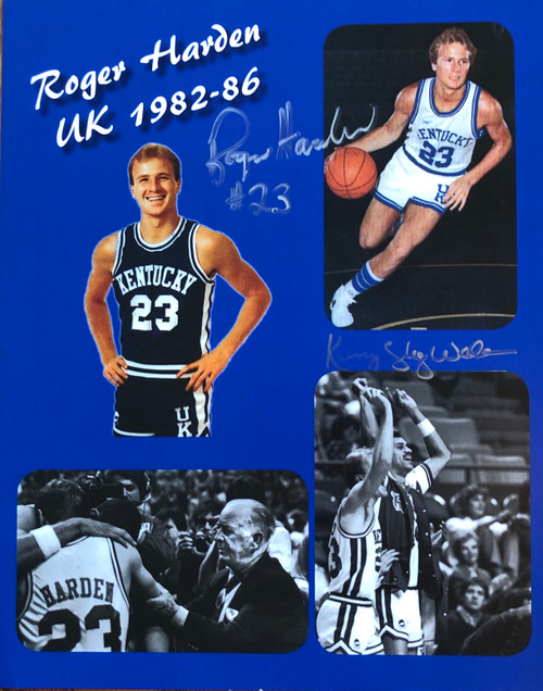 Roger Harden & Kenny Walker signed 8x10