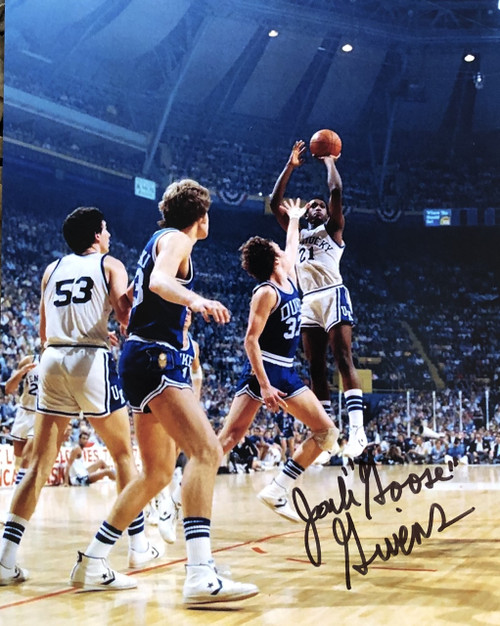 Jack "Goose" Givens hand signed 8x10