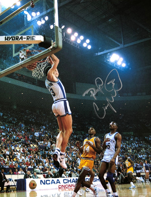 REX CHAPMAN "Reverse Dunk" signed 8x10