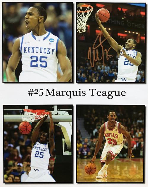 Marquis Teague 11x14 signed print