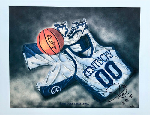 00 Jersey hand signed by Tony Delk