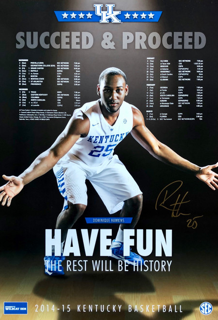 Succeed and Proceed signed Dominique Hawkins