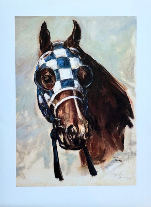 Secretariat Study 13x17.5