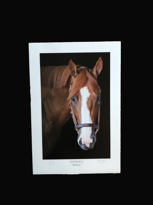 17"W x 25"H Print numbered and signed by Douglas Prather