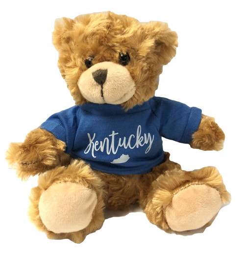 Kentucky Bear Plush 7"
with Kentucky state outline jersey