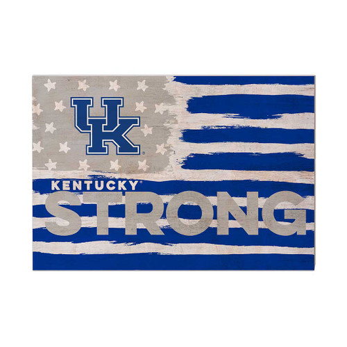 13.50"x 9"H Flag Sign made in the USA