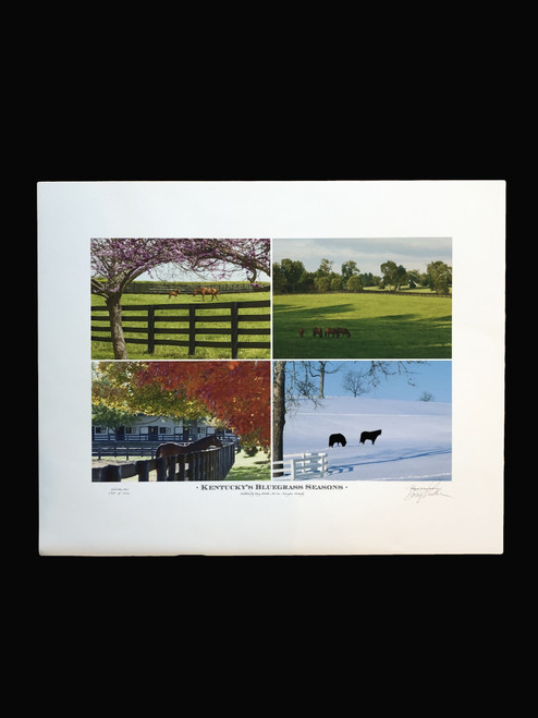 25"W x 20"H signed and numbered