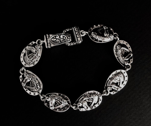 7.75" in length lead free bracelet with magnetic clasp