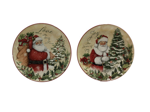 9"W x 9"H assorted plates,  priced individually