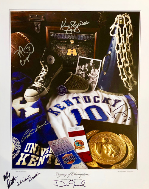 Signed 7 with Certificate of Authenticity, print size 16"W x 20"H