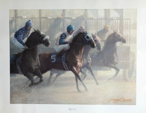 Signed and Numbered by Artist James Crow with Certificate of Authenticity