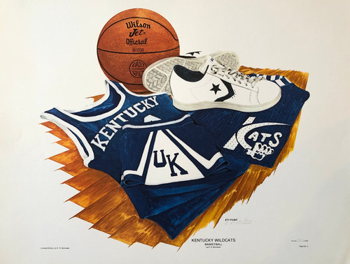 Print size 21.5"W x 16.5"H  
Signed by Artist E.R .McIntosh