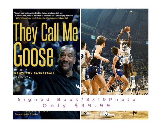 They Call Me Goose Book & 8x10 Photo
