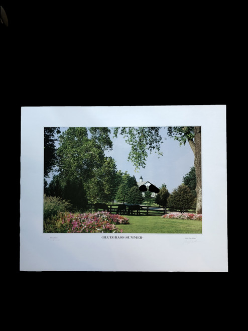 25"W x 20"H print signed and numbered by Doug Prather