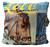 Horse Love Pillow Large 18Wx18H