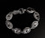 7.75" in length lead free bracelet with magnetic clasp