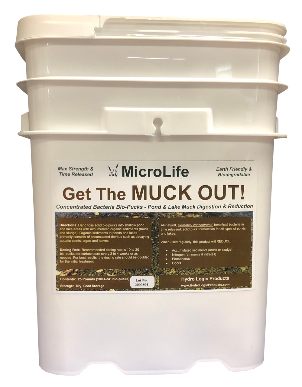 Benefical Pond Bacteria, Pond Bacteria, MicroLife Get the Muck Out! Pond Bacteria, and Best Pond Bacteria for Muck Digestion and Muck Reduction