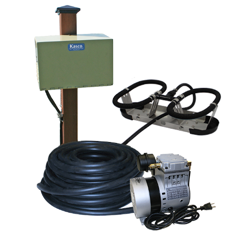 Kasco Robust Aire RA1 Post Mount Cabinet Pond Aeration System