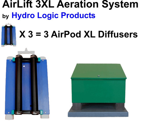 Lake Aerator and Lake Aeration System by Hydro Logic