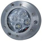 Vision X XIL-U40R Subaqua Underwater LED Light Four Red 3-Watt LED'S Narrow Beam