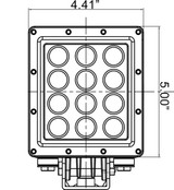 Vision X MIL-RXP1225 Ripper Xtreme Prime LED Light (25 degree)