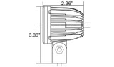 LED Light Solstice Solo Prime LED XIL-SP110 Vision X