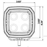 40° Duralux 2000 Lumen 20 Watt LED Flood Light. DURA-440