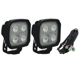 40° Duralux 2000 Lumen High Performance 20 Watt LED Flood Lights With harness