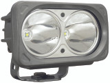 OPTIMUS SQUARE SILVER  2 10W LEDS 10° NARROW. Vision X XIL-OP210S