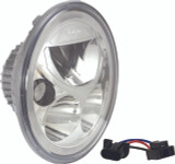 7" Round Vortex LED Motorcycle Headlight, Chrome - Vision X XMC-7RD 9892061