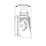 5 LED WORKLIGHT, 35 WATTS  25° Narrow Beam  Blacktips  - Visionx X BLB070525 9893914