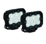 KIT OF 2 DURALUX WORK LIGHT 6 LED 40 DEGREE W/ HARNESS Vision X DURA-640KIT 9892696