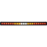28" CHASER LIGHT BAR SINGLE ROW 21 LEDS WITH AMBER, RED, WHITE LEDS FOR REAR OF VEHICLE. Flashing module included. Vision X XIL-CBSR21 9897196