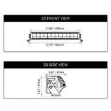20" Vision X Shocker LED Bar SHK-BV12WRA 9934297
