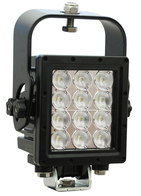 Vision X MIL-RXP1240WT Ripper Xtreme Prime LED Light w/ trunnion and suspension bracket WHITE (40 degree)
