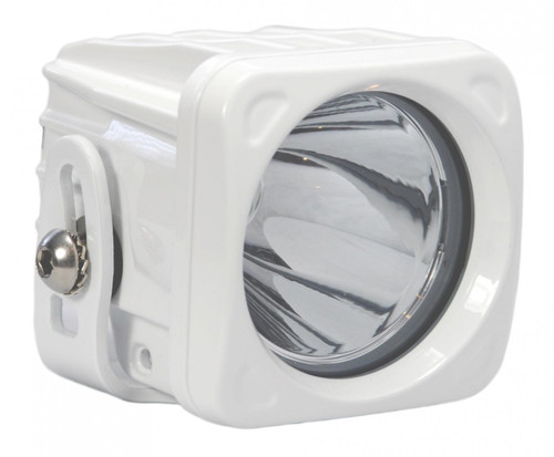 3" SQUARE OPTIMUS LED SPOT LIGHT 10 WATT WHITE HOUSING - Vision X XIL-OP110W 9124513