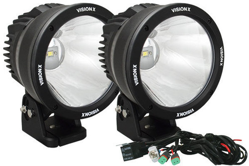 6.7" LED LIGHT CANNONS (TWO-LIGHT KIT).  Vision X CTL-CPZ610KIT 9888545