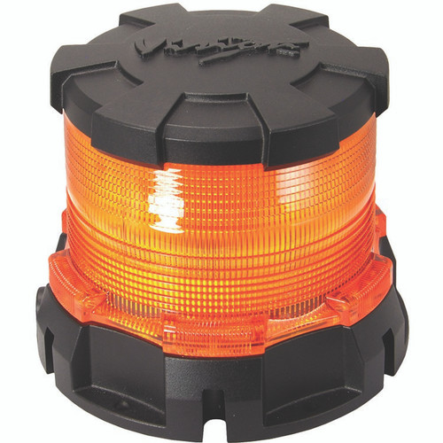 Heavy Duty LED Beacon; Amber - Vision X MIL-HDBA