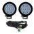 Vision X XIL-UMX4025KIT 4" Round Utility Market Xtreme LED Work Light Kit (25 Degree)