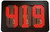 VISION X ID NUMBER BOARD 3 DIGIT RED LEDS WITH MOUNTING BRACKET