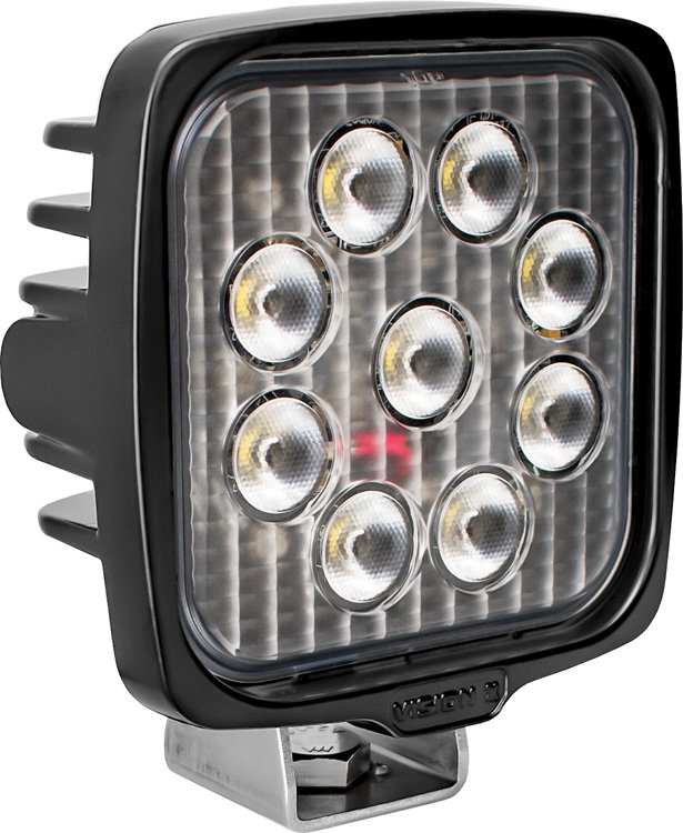 VL SERIES WORK LIGHT SQUARE NINE 5-WATT LEDS 40 DEGREE FLOOD