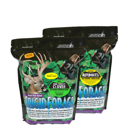 Frigid Forage Food Plot Perennial Seed Blends