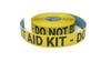 First Aid Kit - Do No Block - Inline Printed Floor Marking Tape First Aid Kit - Do No Block - Inline Printed Floor Marking Tape