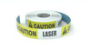 Caution: Laser - Inline Printed Floor Marking Tape Caution: Laser - Inline Printed Floor Marking Tape