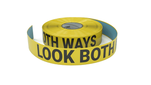 Look Both Ways - Inline Printed Floor Marking Tape