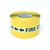 SafetyTac Glowstripe: Fire Exit With Arrows - Inline Printed Floor Marking Tape