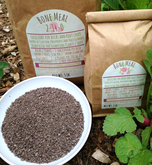 Bone Meal offers organic gardeners a substantial impact for root crops