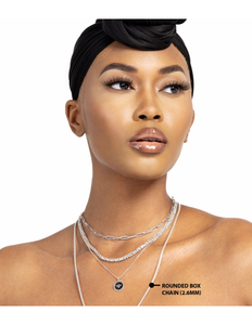 Rounded box chain 2.6mm Rounded box chain 2.6mm